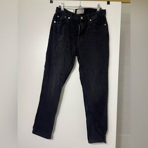 Everlane Women's Black Straight Leg Jeans